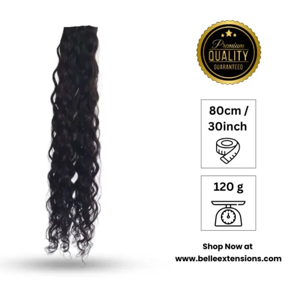 Curly hair extensions 80cm / 30inch